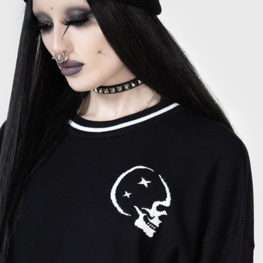KILLSTAR Midnight Games Oversized Sweater